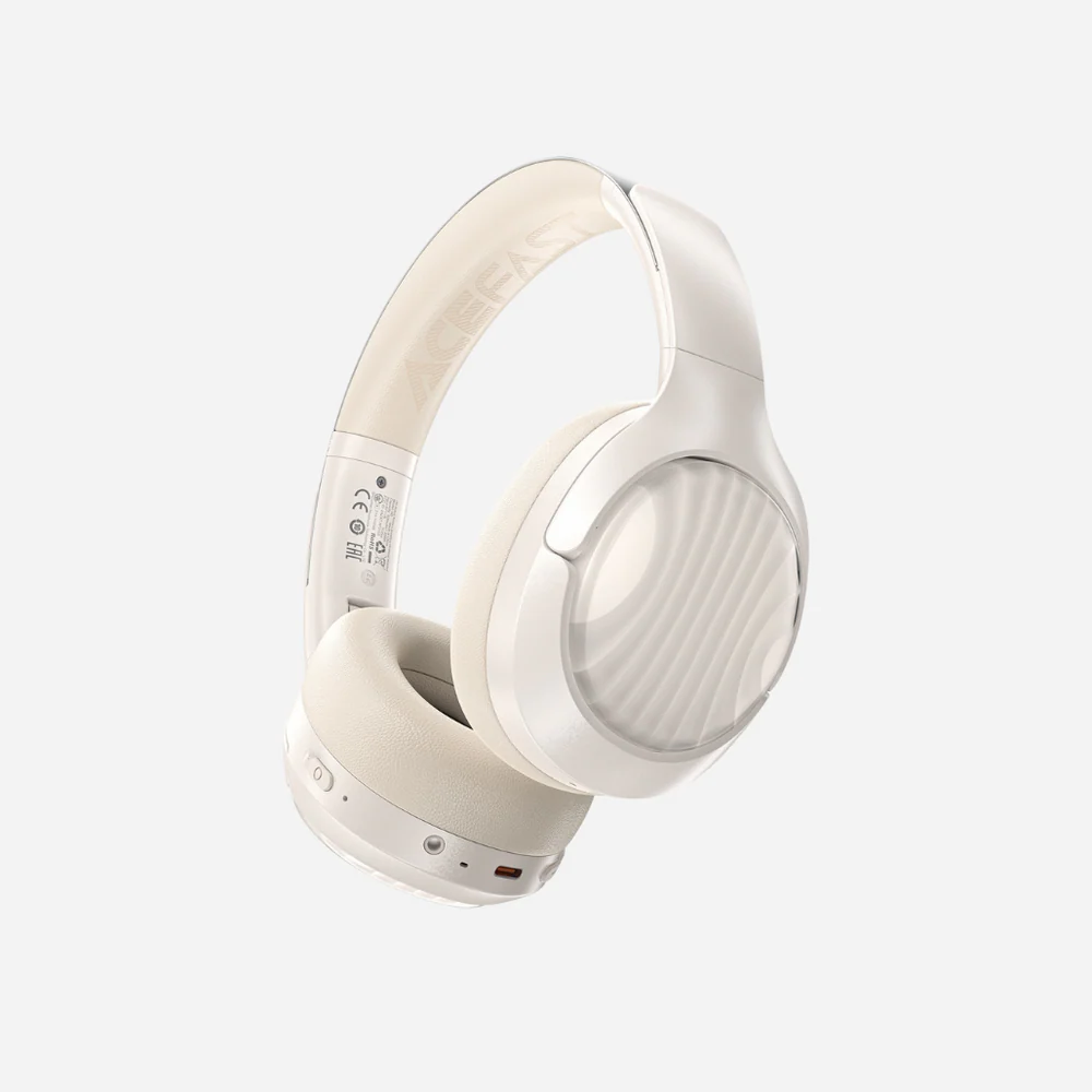 [ACEFAST] ACEFAST H5 active noise cancelling wireless headset MILKY WHITE 