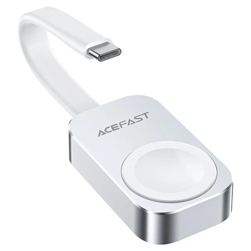 ACEFAST E21 5W wireless charger for iWatch SILVER 
