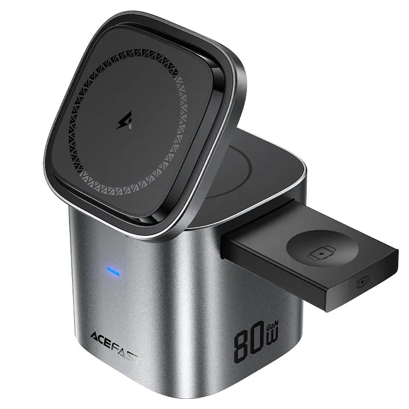 ACEFAST Z9 80W 6-in-1 multifunctional GaN desktop charging station (EU)
